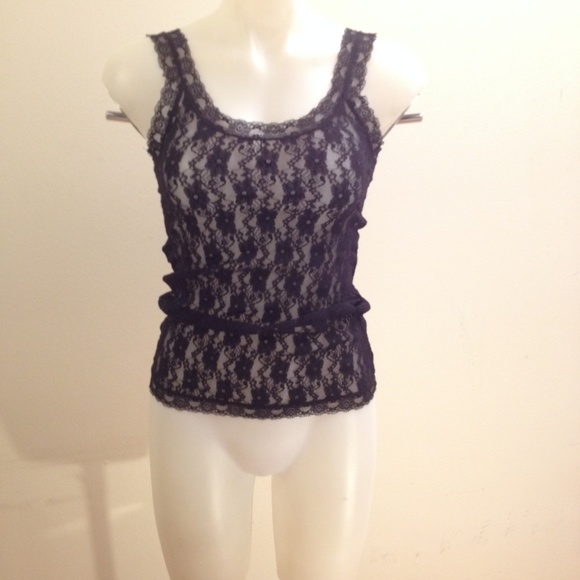 H&M Black Lace Tank Top - Picture 2 of 6